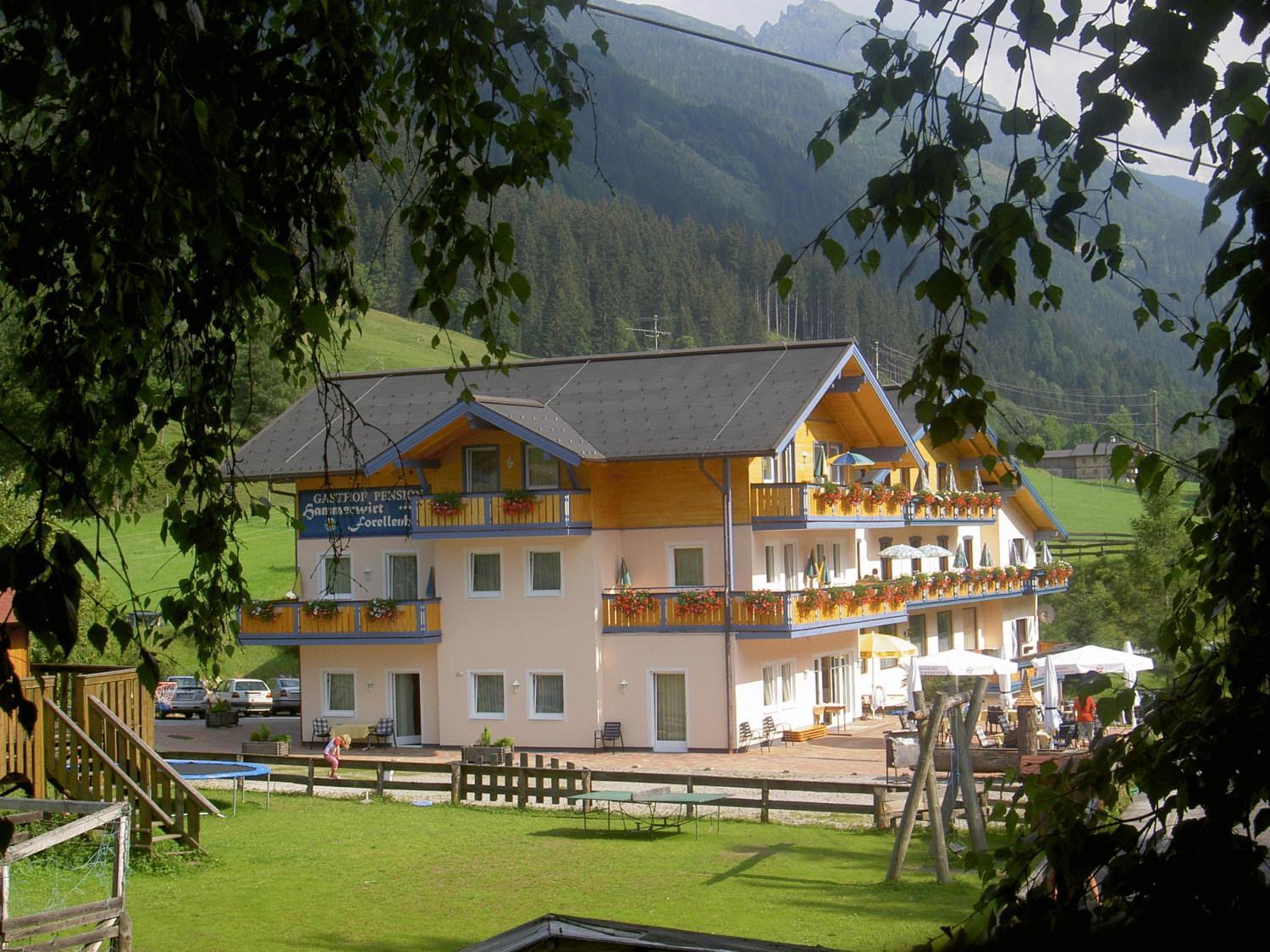 Hotel Hammerwirt - Forellenhof Untertauern Exterior foto
